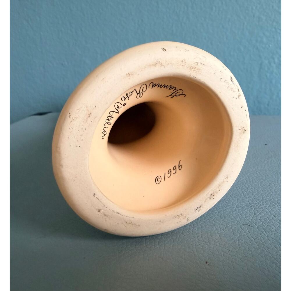 Vintage 1996 Gianna Rose Atelier Remember No 218 Ceramic Hand Ring Holder 8.75" - Picture 6 of 7